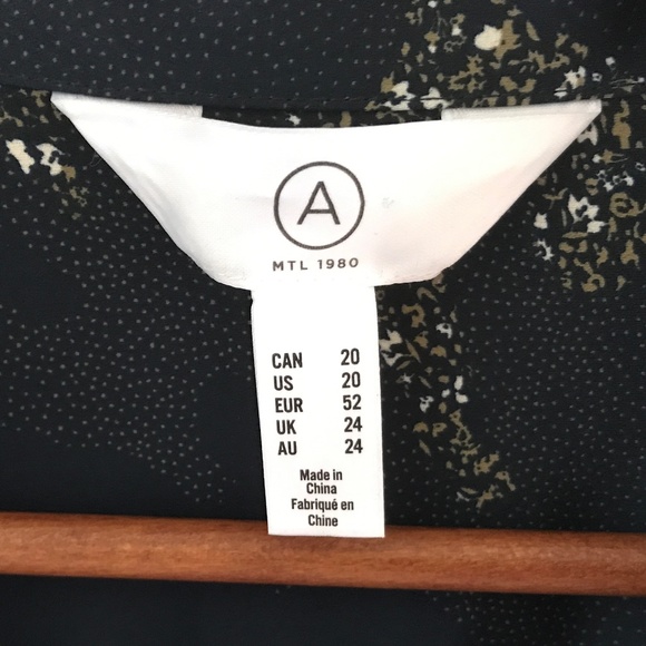 Addition Elle - Navy Leopard Print Jumpsuit with pockets - Plus Size 20 - Picture 3 of 8